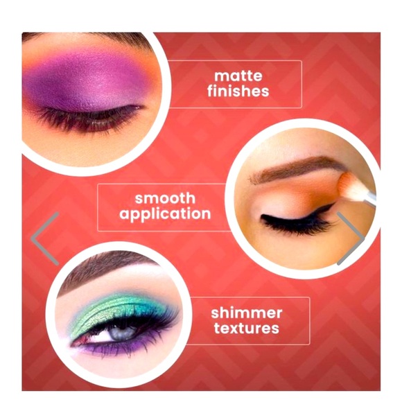 18 Shades Eyeshadow High Pigmented Colors ‘Fairy Tale’ WET/DRY NEW Mirror Tin - Picture 3 of 9